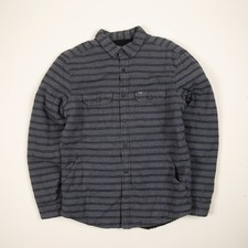 Vintage Hurley Fleece Lined Shacket Overshirt Jacket Y2k 3591