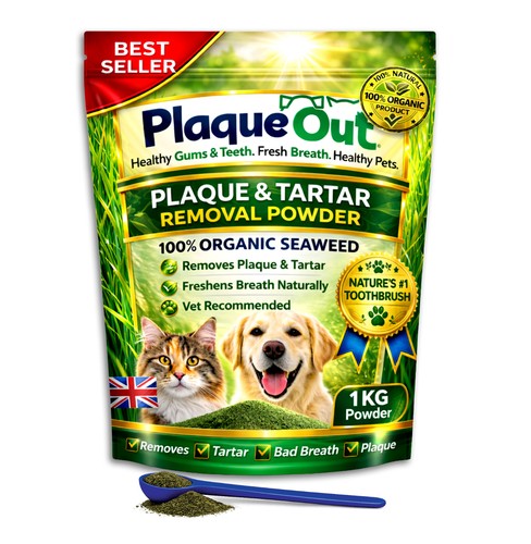1kg plaque out dogs - plaque, cats