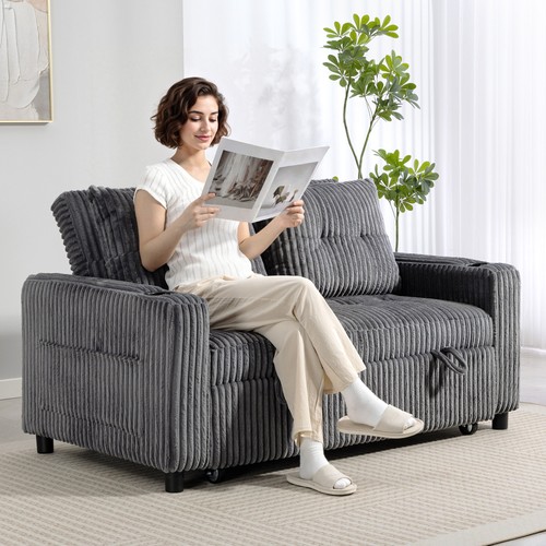 Click clack sofa bed - click, corduroy