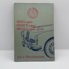 ALFA 1900 Super 1900 Ti Super