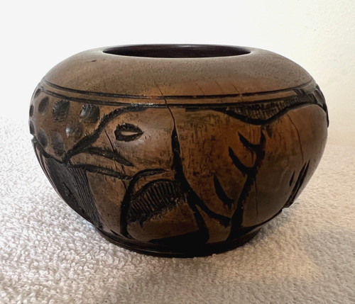 A13 ornament wood - -, pot
