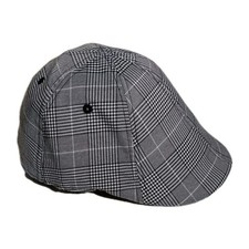 Boston Scally Cap Grey Plaid