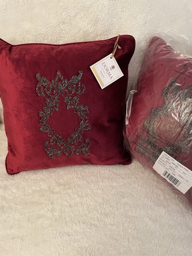 Dorma varanasi red velvet - red,