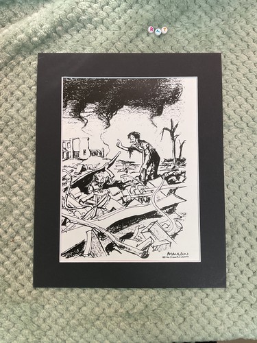 Rare propaganda mounted - propaganda, art
