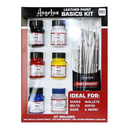 Angelus acrylic leather paint - leather,
