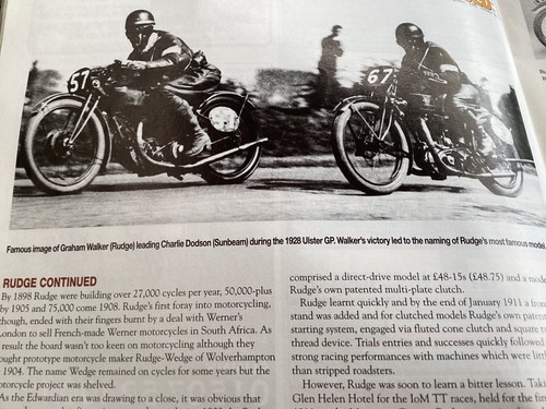 Rudge buyer guide motorcycle - buyer,