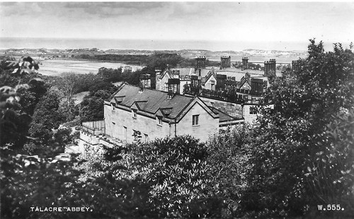 Talacre abbey real photo - talacre,