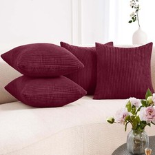 Pack of 4 Stripe Velvet