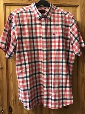 Lincoln - Mens Shirt pink Blue