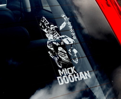Mick doohan car window - mick,