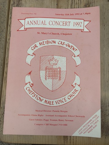 Chepstow male voice - male, choir