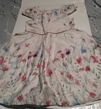 Primark Premium 7-8years Floral Summer Dress With Attached Peticoat