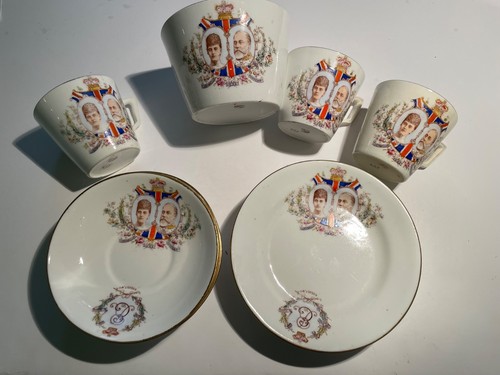 Six pieces 1902 king - 1902, edward