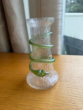 Charming Likely Antique Art Nouveau Kralik Style Vase 15 cm H