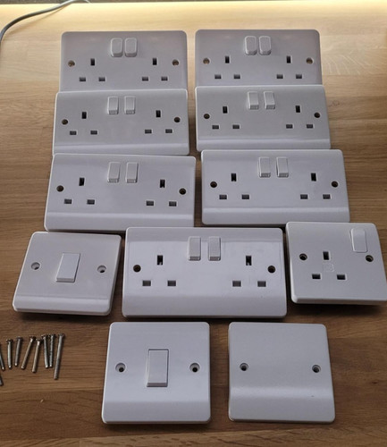 Job lot white electrical - of,