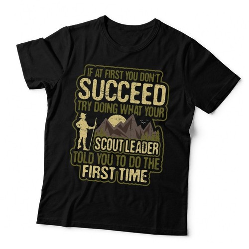 Funny scout leader - funny, shirt