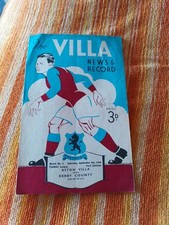 Aston Villa V Derby 1948/1949