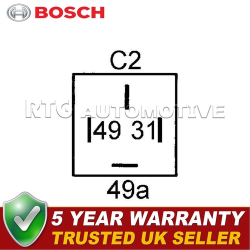 Bosch indicator flasher unit - bosch,