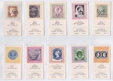 Twinings Tea - Rare Stamps - Red Overprint Full Set of 30 2nd series