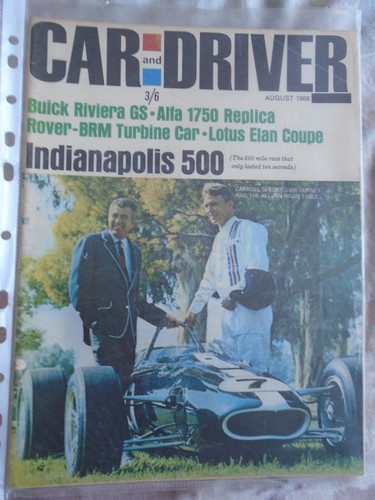 Car driver aug 1966 buick - &,