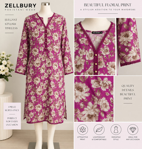 Zellbury pakistani kurta - zellbury,