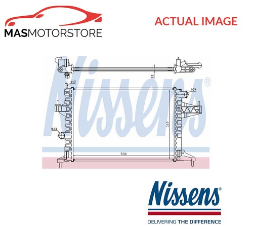 Engine cooling radiator - cooling,
