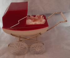 Lundby Barton Carolines House Coach Built Pram, 12th scale