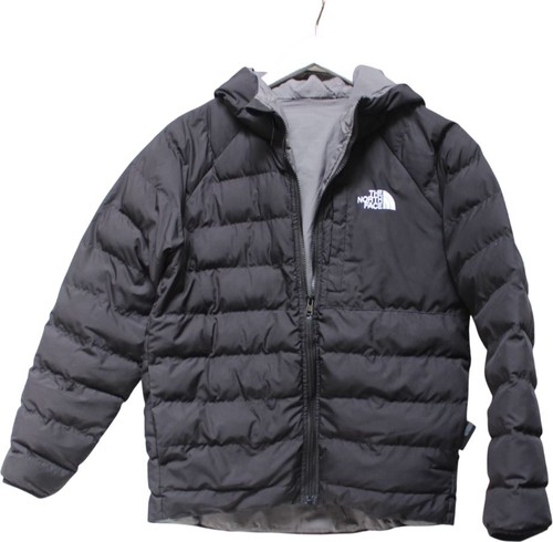 Boys north face black quilted - face,