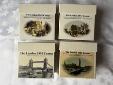 The London Census 1841, 1851, 1891, 1901 CD Pack Set Complete