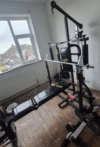 Kettler multi gym with - , bench