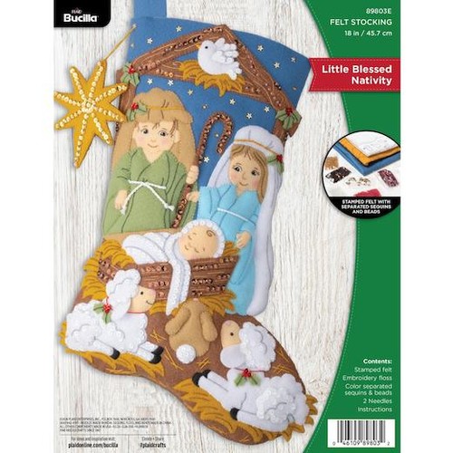 Bucilla felt christmas - 18",