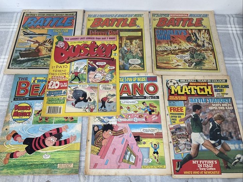 Battle action comic - battle, magazines