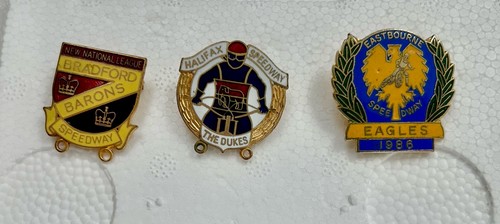 Speedway enamel badges - 3,