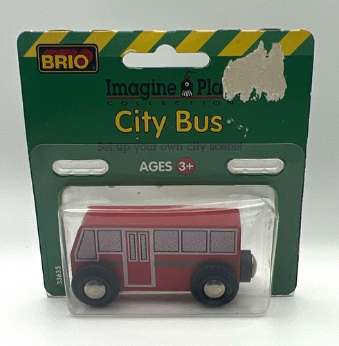 Brio wooden city - brio, bus