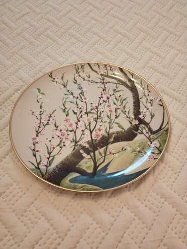 Franklin mint birds - franklin, flowers
