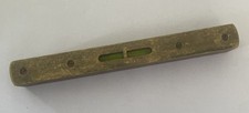 Vintage W.Marples & Sons Wooden Spirit Level  8" Sheffield England