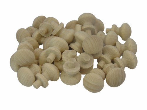 Small wooden pegs wood craft - small,