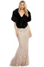 TULIP BRIDAL Faux Fur Wrap