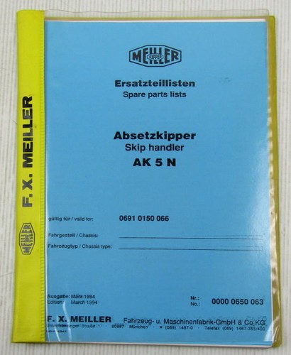 Meiller kipper ak5n - kipper,