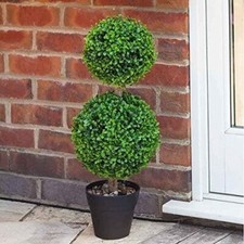Double Topiary Tree Artificial