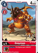 BT1-015 Greymon Uncommon Mint