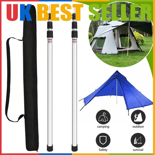 Telescopic tarp poles - telescopic,