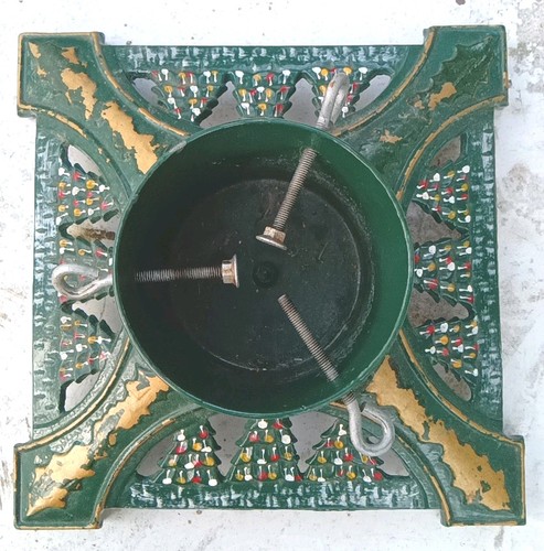 Vintage cast iron - cast, stand