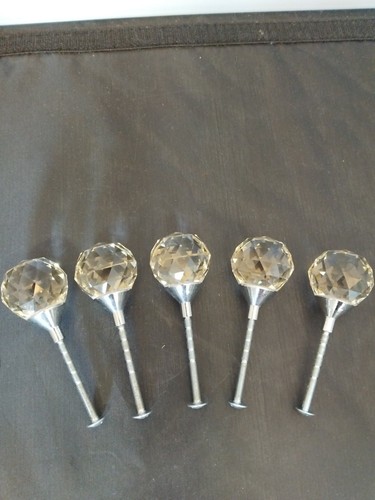 Crystal glass door - 5, drawer