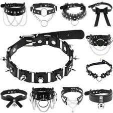 Vintage PU Leather Choker