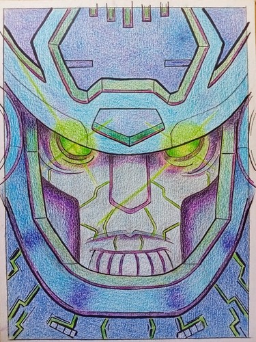 Sentinel original art - sentinel,