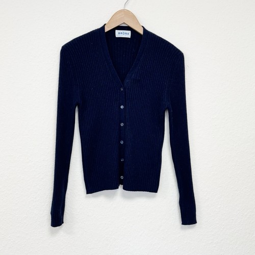 Brora pure cashmere navy - brora,