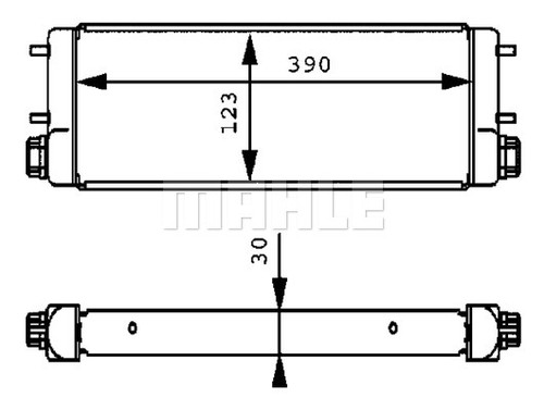 Mahle clc 169 - 169, cooler