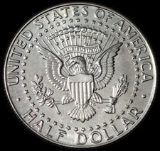US Kennedy Half Dollar 1989