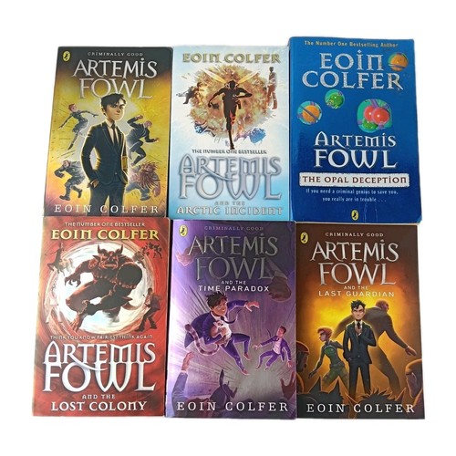 Artemis fowl books - artemis,